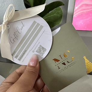 Gift Card circular 10 un