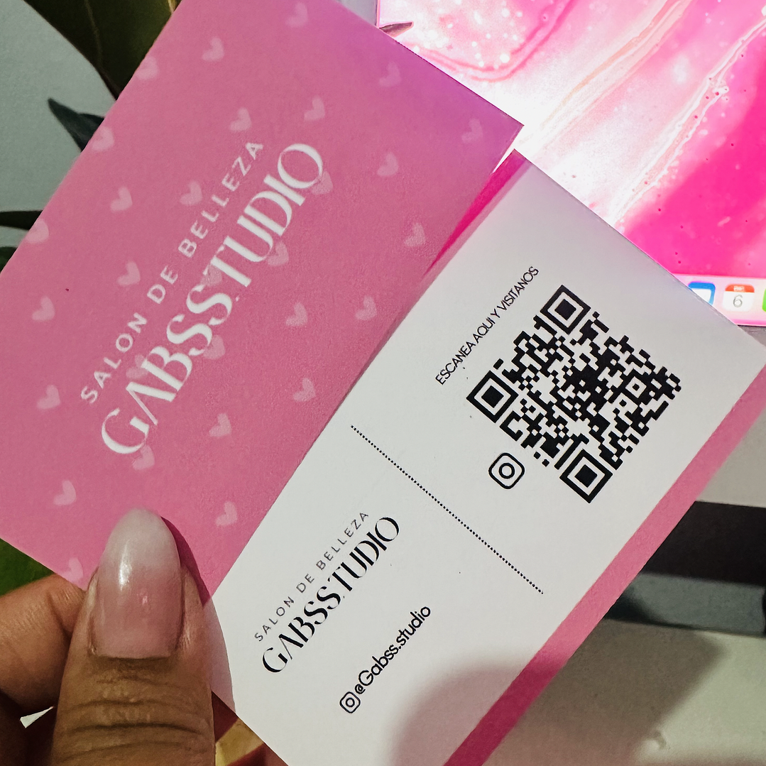 TARJETA PRESENTACIÓN DOBLE CARA 50 UN  1