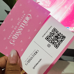 TARJETA PRESENTACIÓN DOBLE CARA 50 UN 