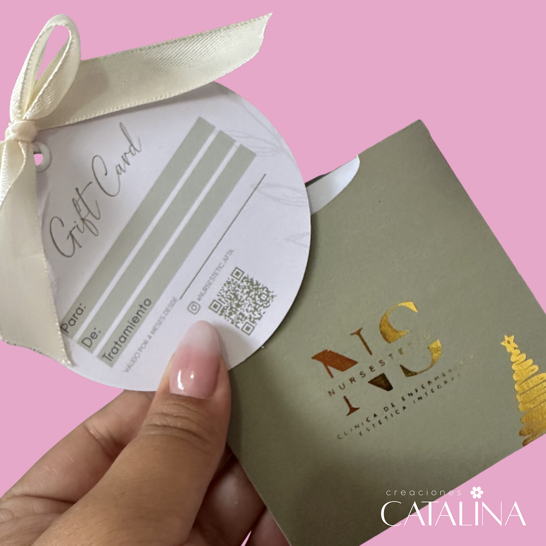 Gift Card circular 10 un 1