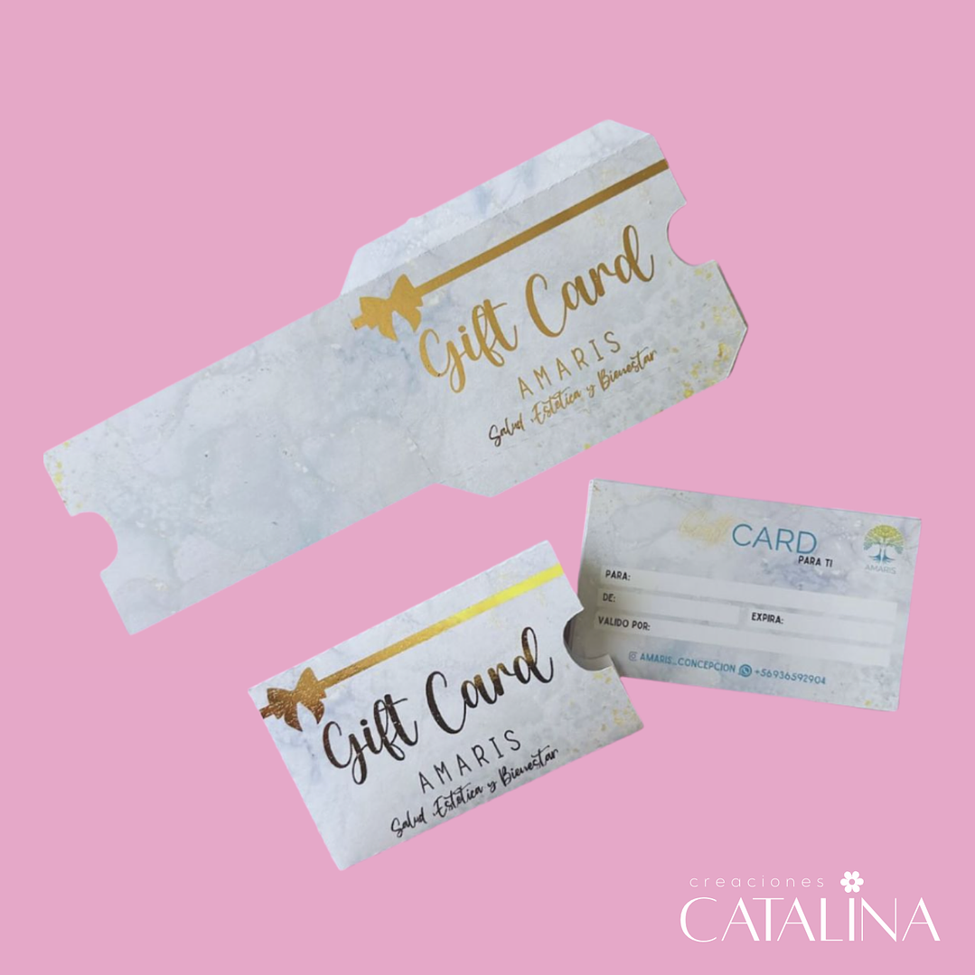 GIFT CARD PREMIUM FOIL(10 UN) 1