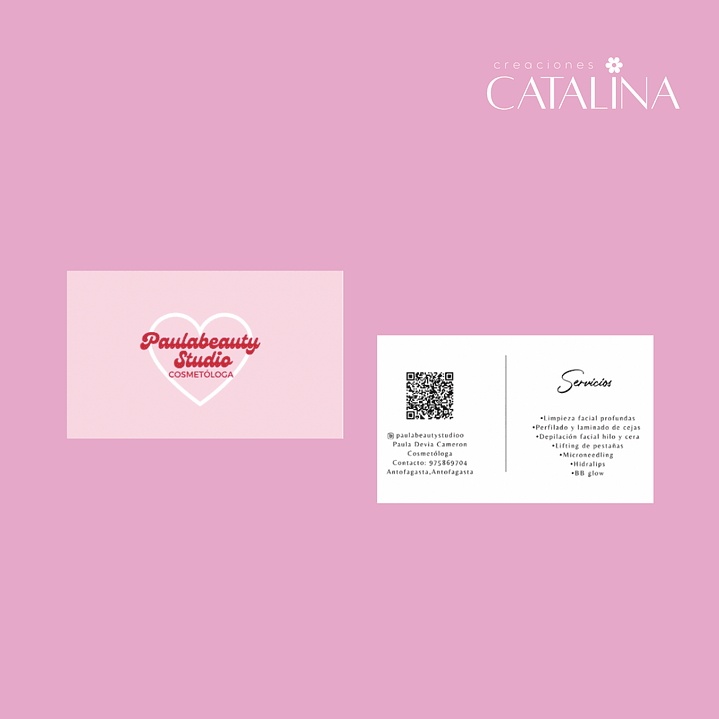 Tarjeta de presentacion  100 UN  1