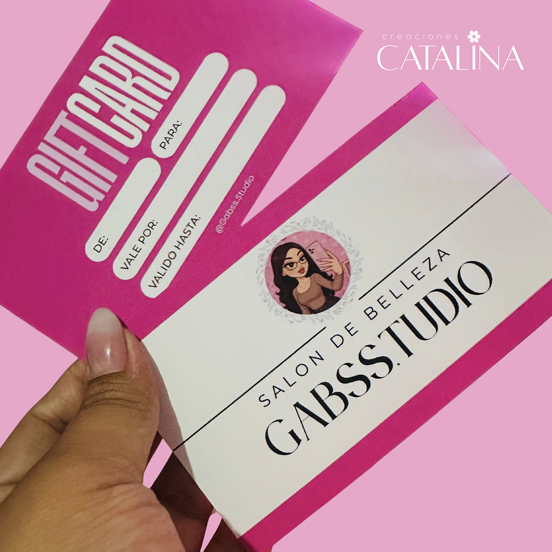 Gift Card tarjeton 20 unidades 1