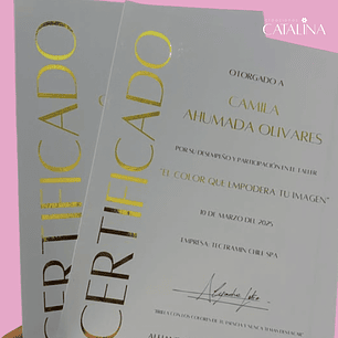 CERTIFICADO FOIL 
