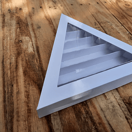 Caja bombones triangular (10 unid)