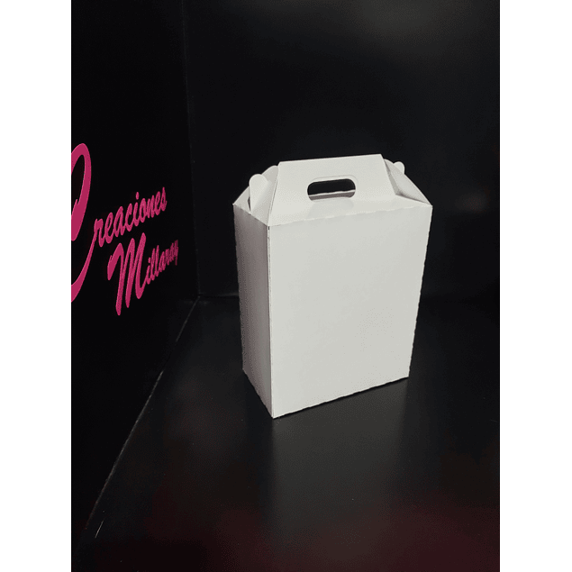 Caja lonchera blanca (10 unid)