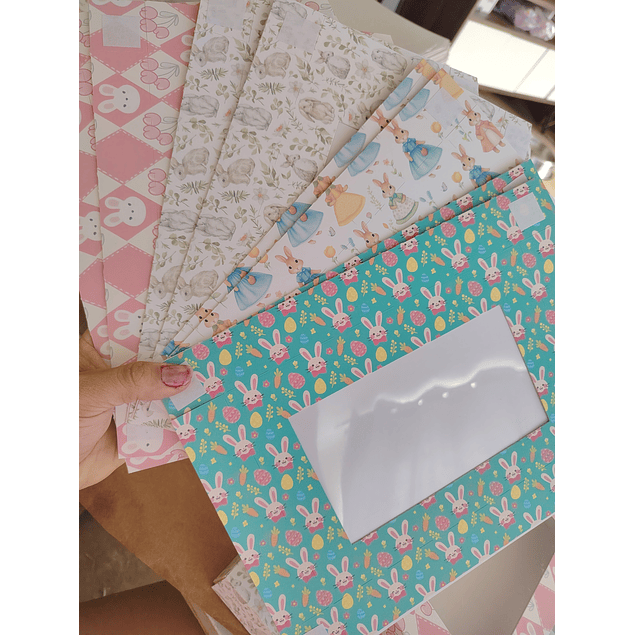 caja 6 alfajor pascua