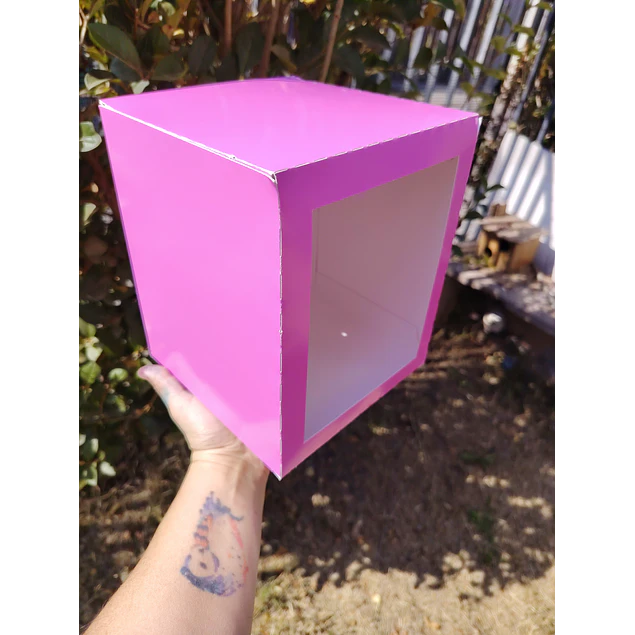 CAJA MINI TORTA 16X16X20 DE ALTO