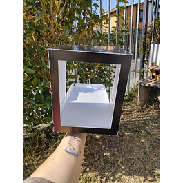 CAJA MINI TORTA 16X16X20 NEGRA