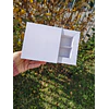 Caja 4 bombones blanca (10unid)