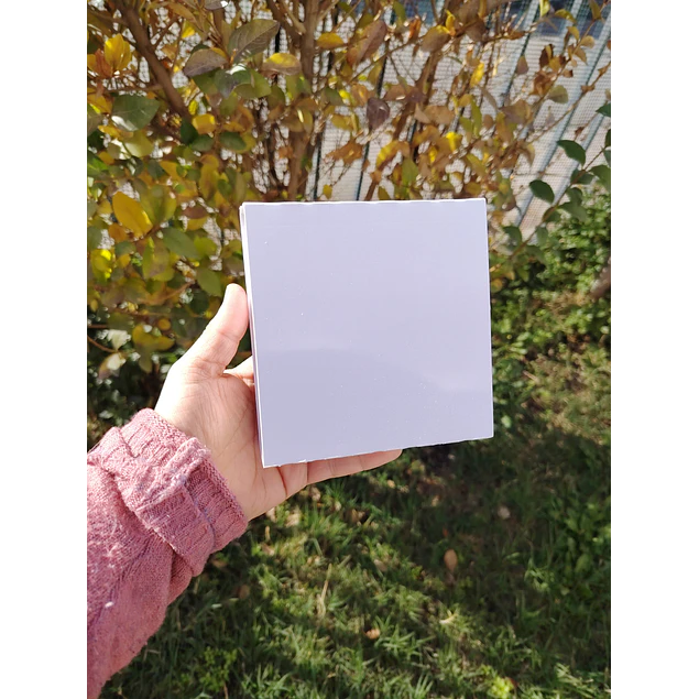 Caja 4 bombones blanca (10unid)