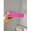 caja 20x20x5 tipo libro rosa