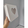 Caja 20x20x5 blanca 