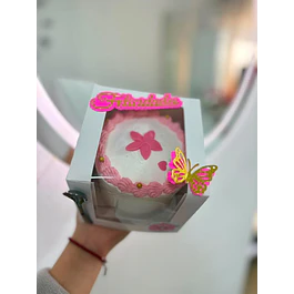 caja mini torta 12x12