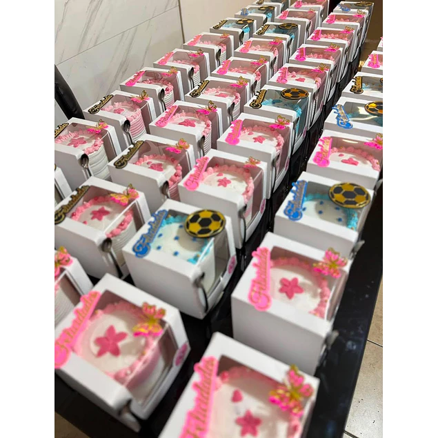 caja mini torta 12x12