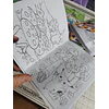 mini libro colorear niños