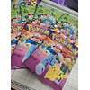 mini libro colorear niños