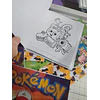 mini libro colorear niños