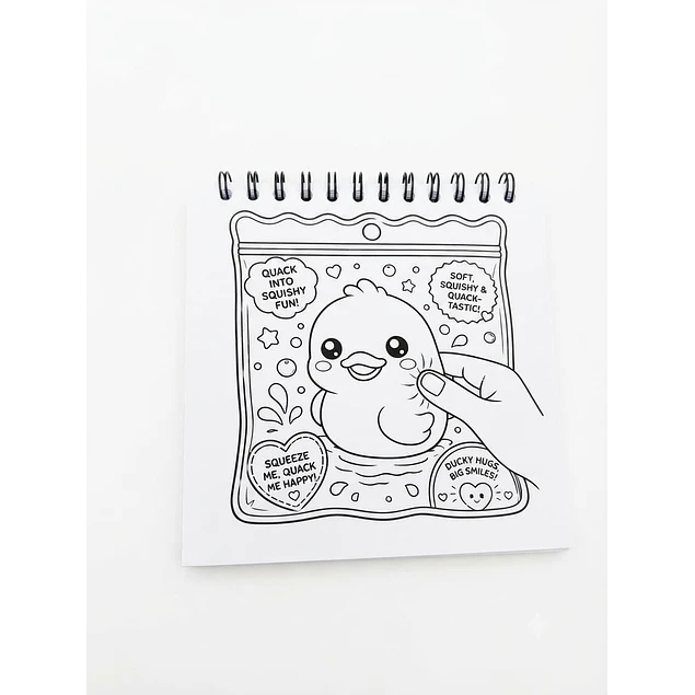 Libro para colorear Squishies PDF