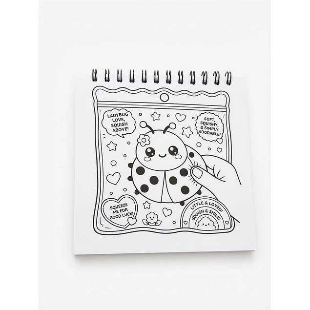 Libro para colorear Squishies PDF