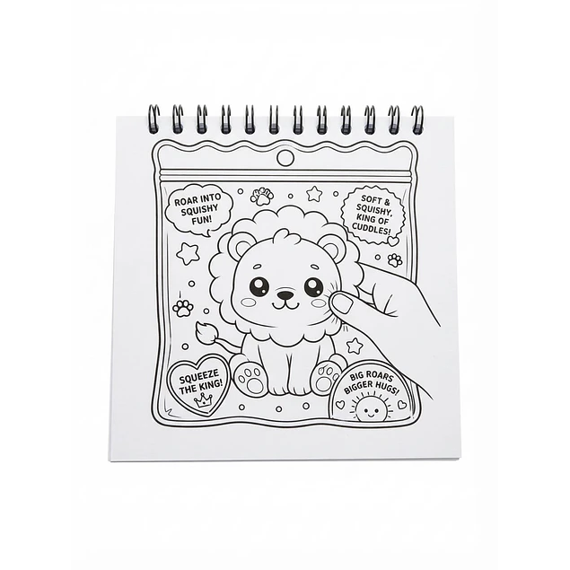 Libro para colorear Squishies PDF