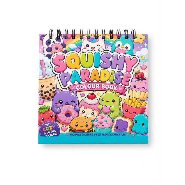 Libro para colorear Squishies PDF