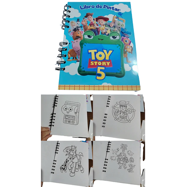 libro toy story 