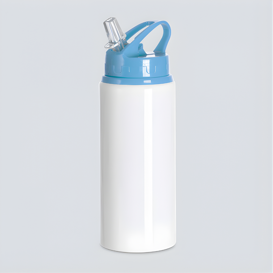 Botella de Aluminio Personalizable con Tapa Bombilla de 600 ml 1
