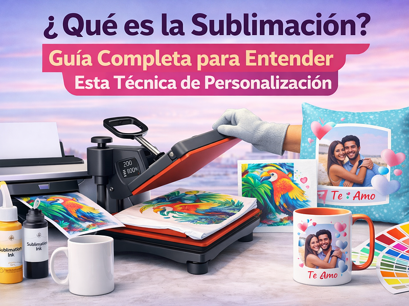 ¿Qué es la Sublimación? Guía Completa para Entender Esta Técnica de Personalización