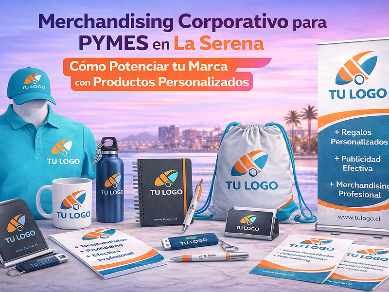 Merchandising Corporativo para PYMES en La Serena: Cómo Potenciar tu Marca con Productos Personalizados