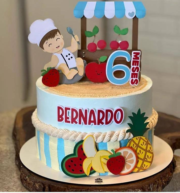 Arquivo de corte topo chefe de cozinha baby  1