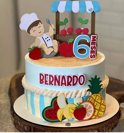 Arquivo de corte topo chefe de cozinha baby 