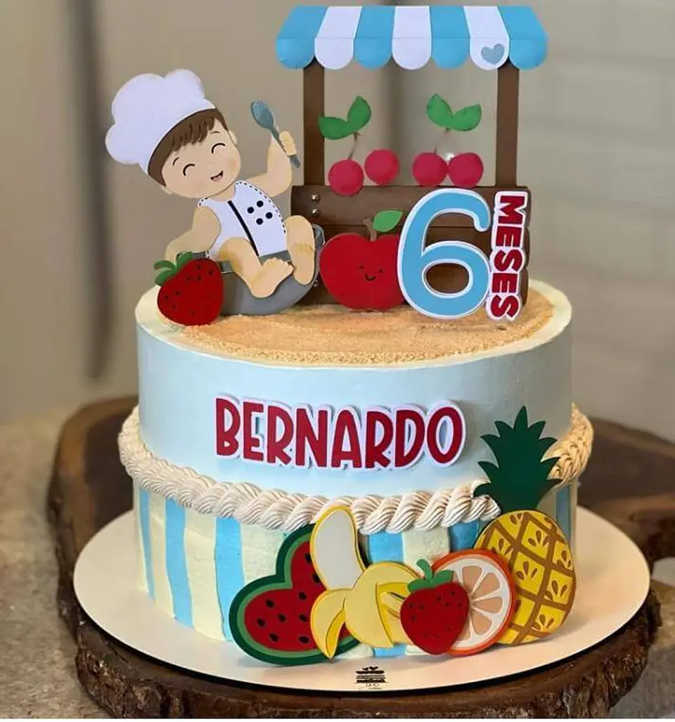Arquivo de corte topo chefe de cozinha baby  1