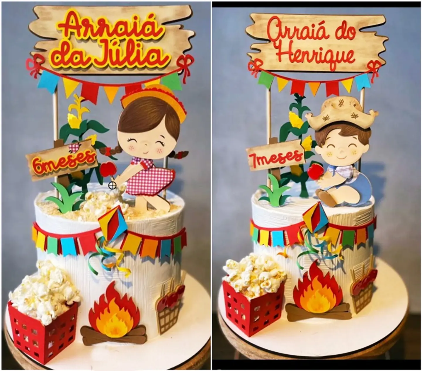 Arquivo de corte topo de bolo arraia  1