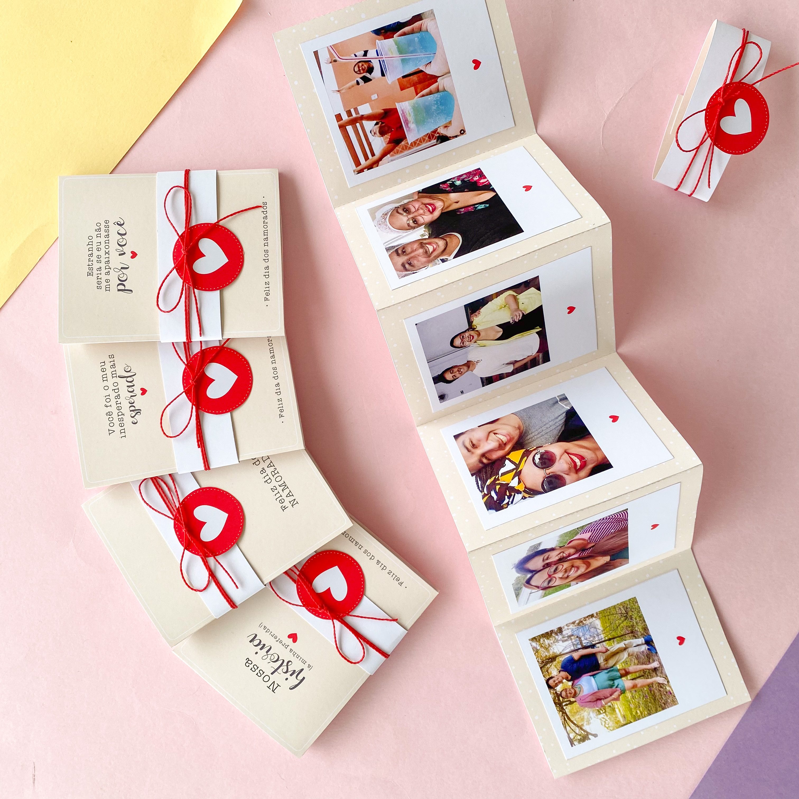Arquivo de corte mini álbum de fotos - dia dos namorados 4