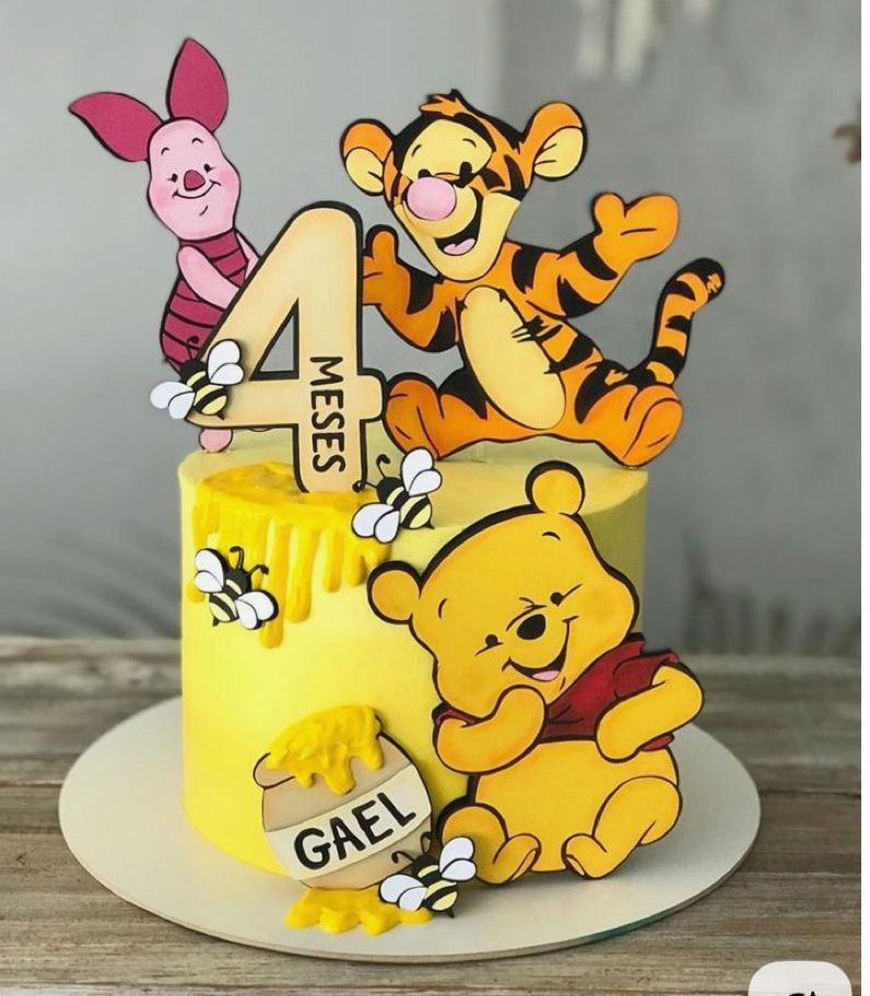 Arquivo de Corte Topo Ursinho Pooh 1