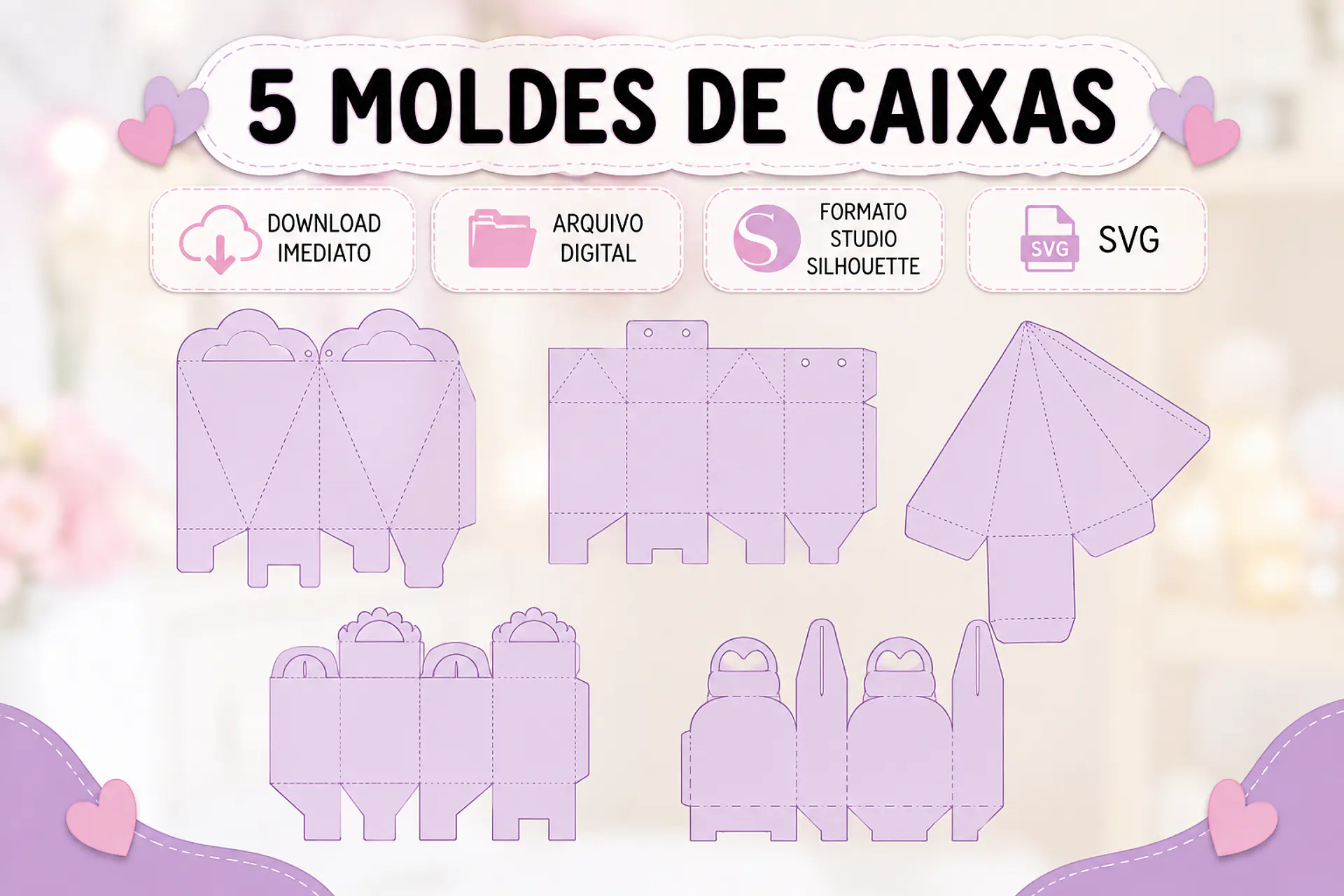Arquivo de corte moldes de caixas 1
