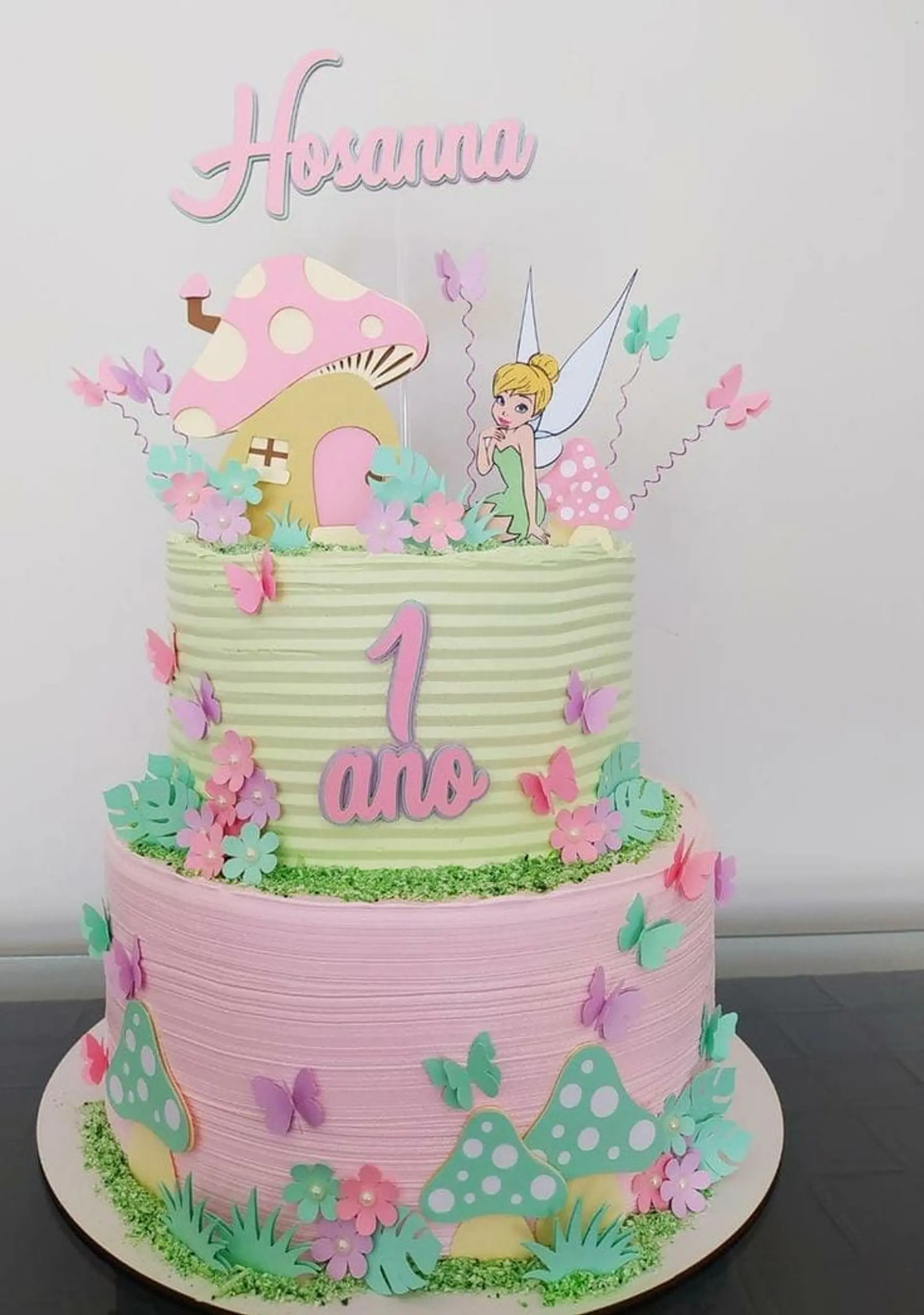 Arquivo de corte topo de bolo tinker bell 1