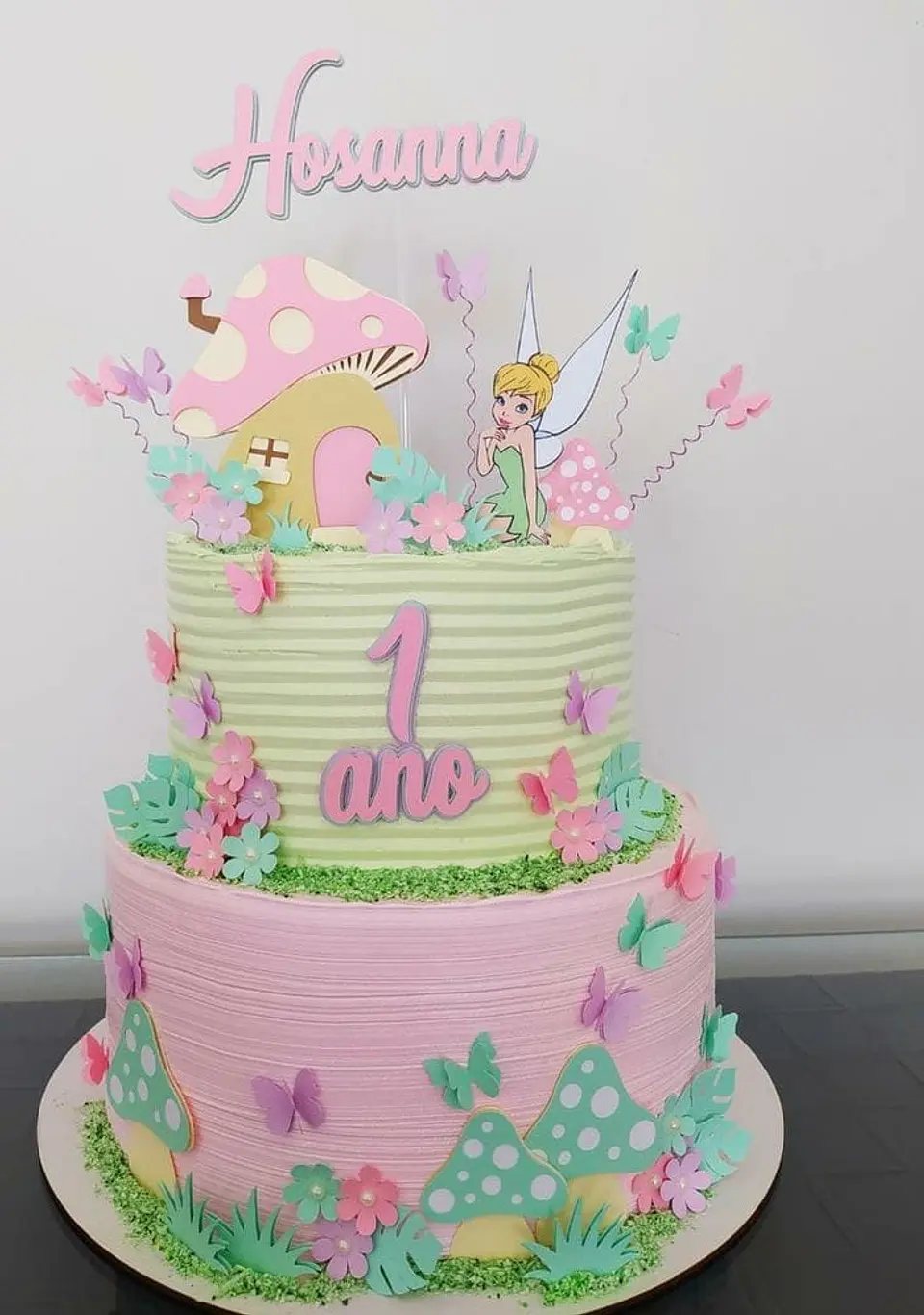 Arquivo de corte topo de bolo tinker bell 1