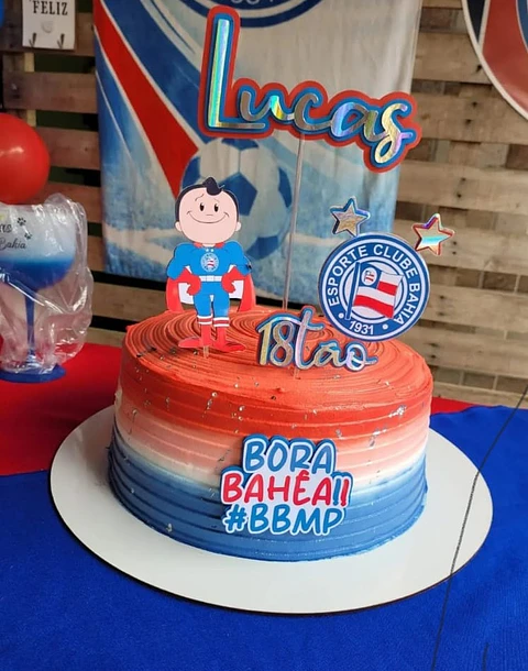 Arquivo de corte topo de bolo esporte clube Bahia