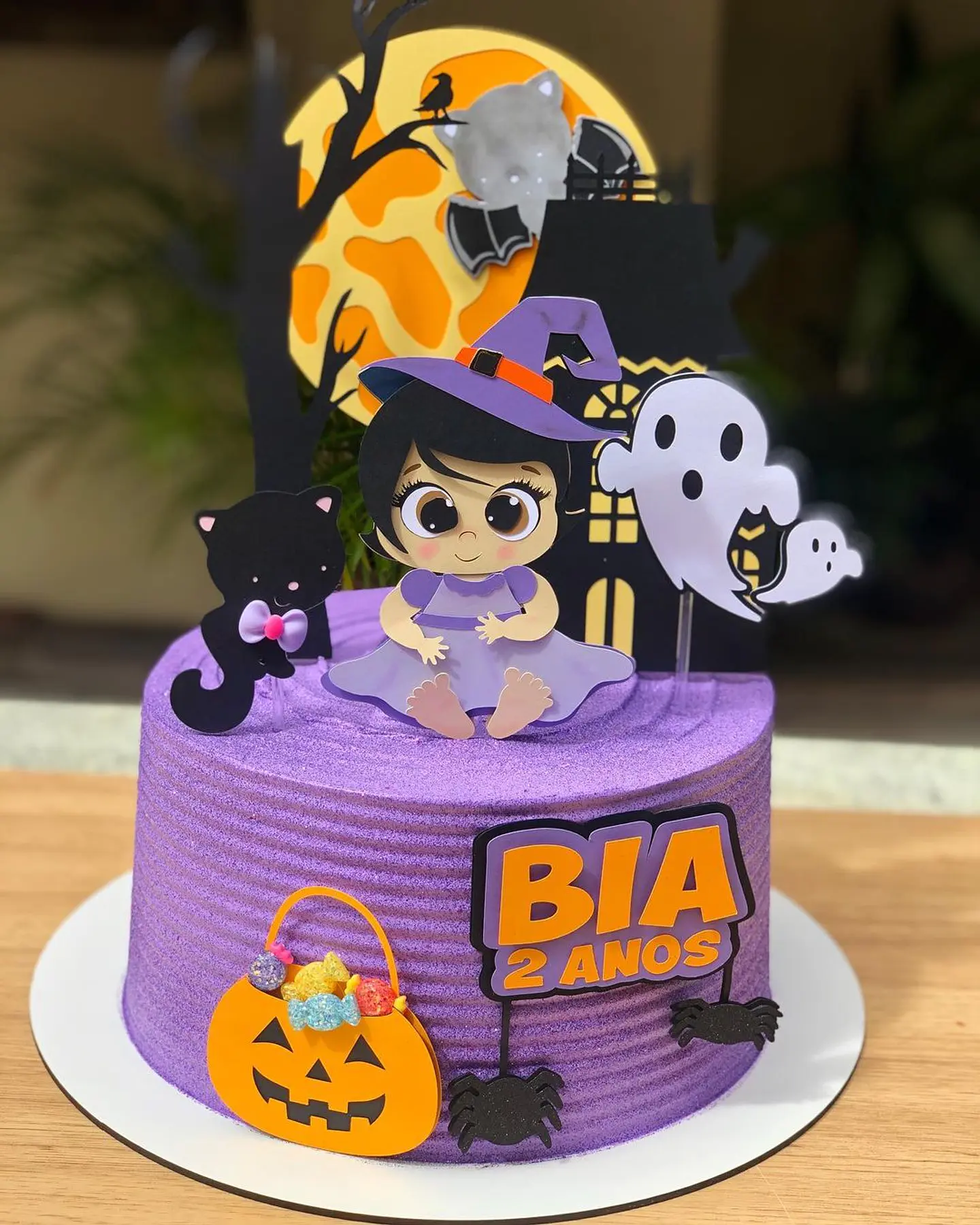 Topo de bolo halloween baby 1
