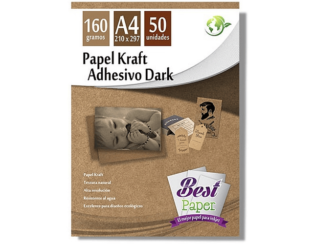 Papel Adhesivo Kraft 