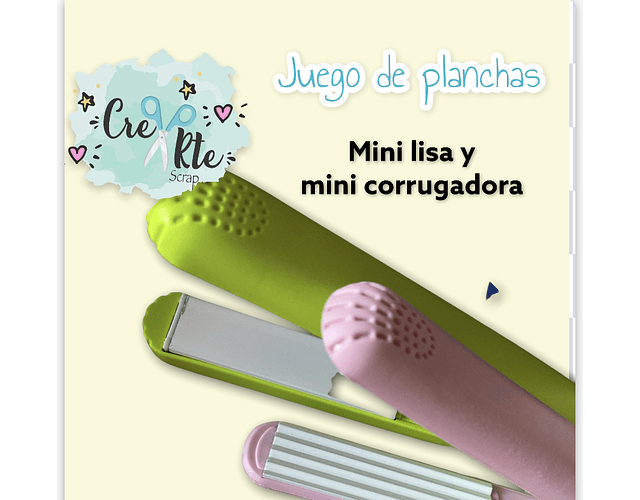 Juego de planchas mini 