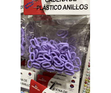 Anillos de plástico para cadenas 