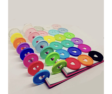 Discos de encuadernación colores