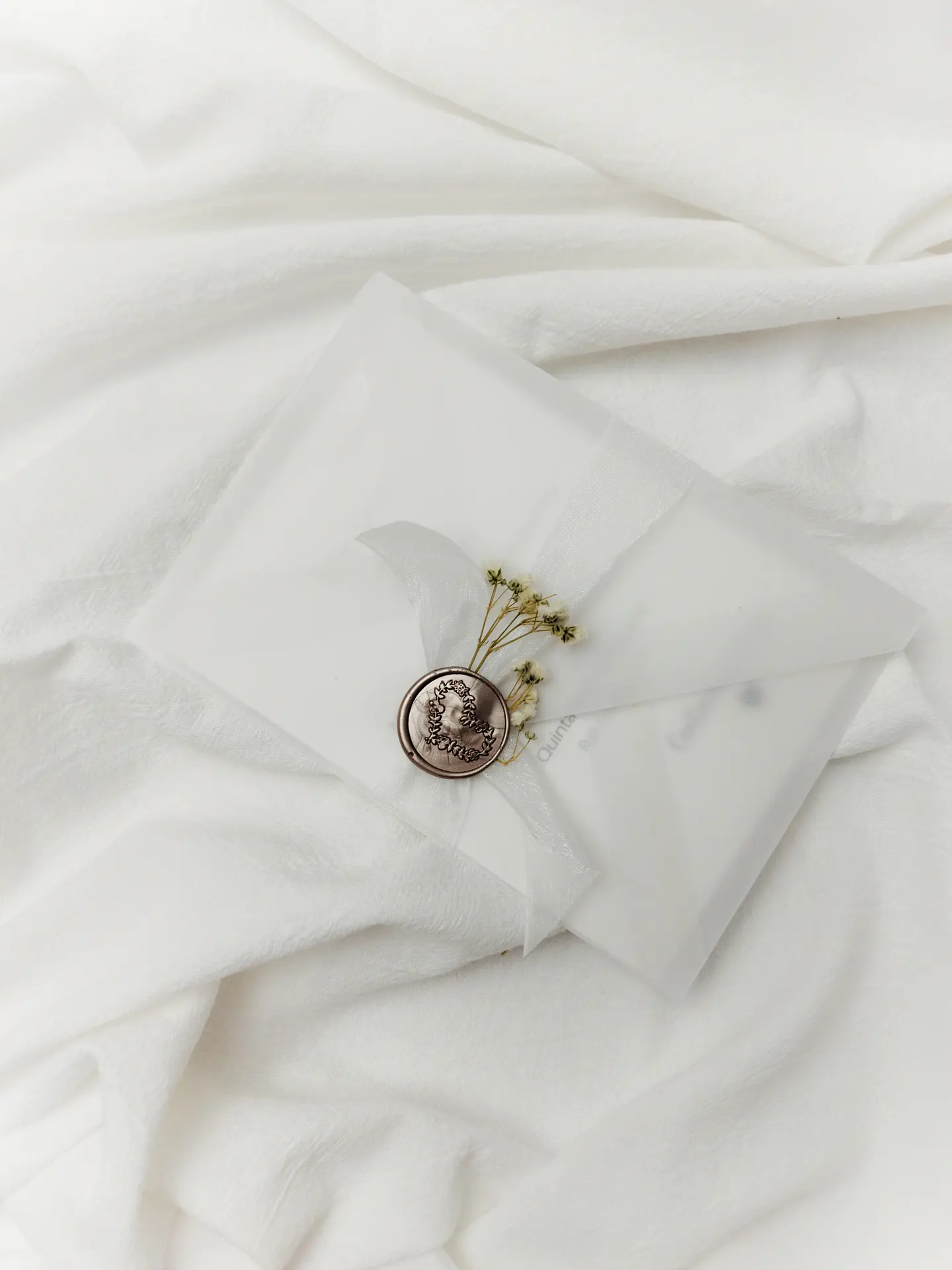 Convite Cristal com Envelope Transparente 6