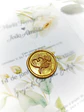 Convite Jardim Dourado — Capa Transparente e Lacre - Thumbnail 6