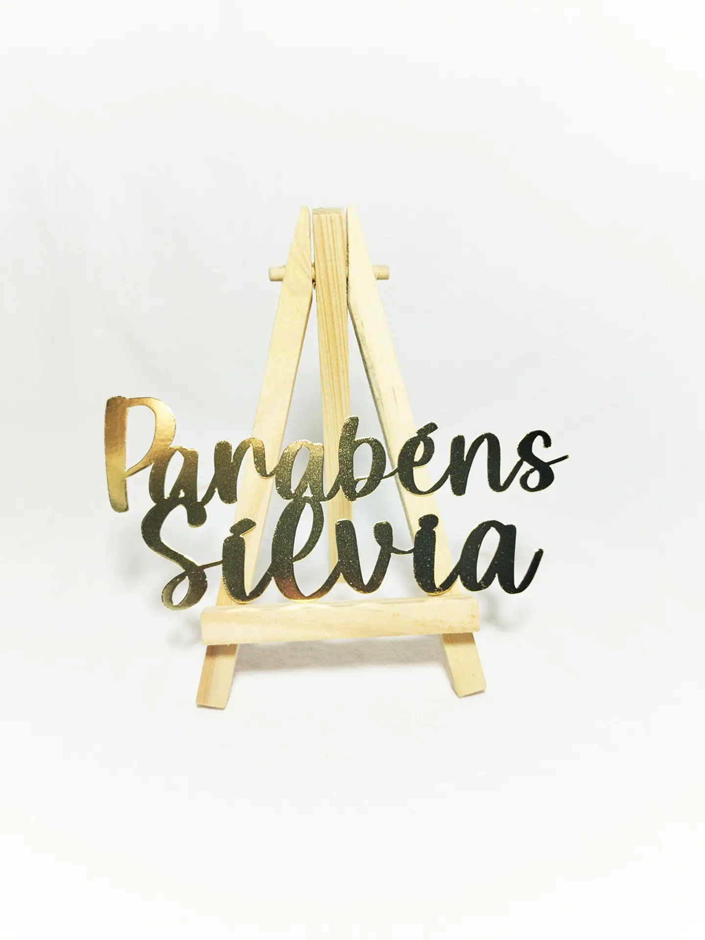 Topo Parabéns Dourado 1