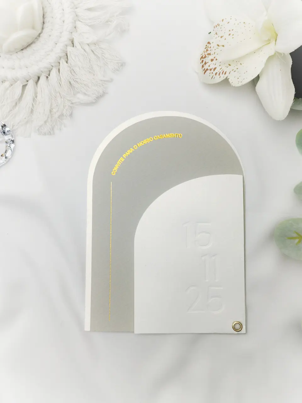 Convite Arco Dourado 1