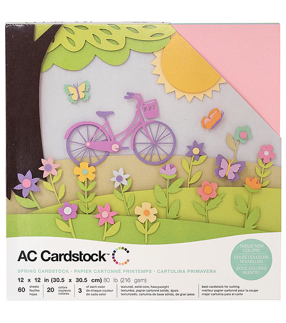 AC Cardstock Spring Pack 12×12